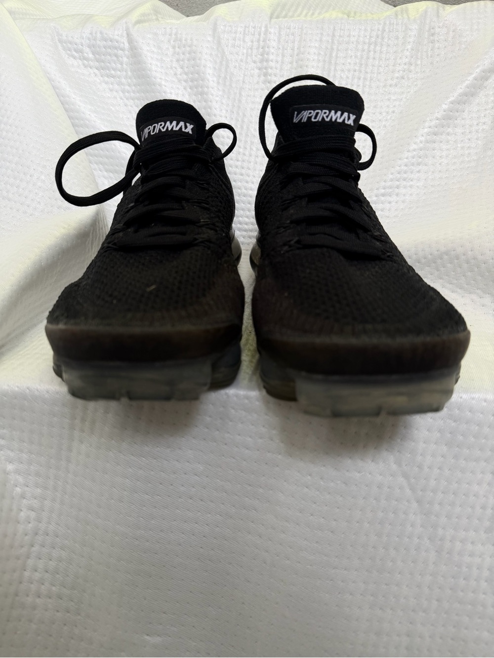 Nike Air VaporMax Flyknit 1 "Black White" (Style Code: 849558-011) - Picture 4 of 9